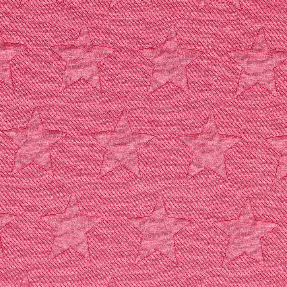 Punto Jacquard Stars Fucsia - Ribes y Casals