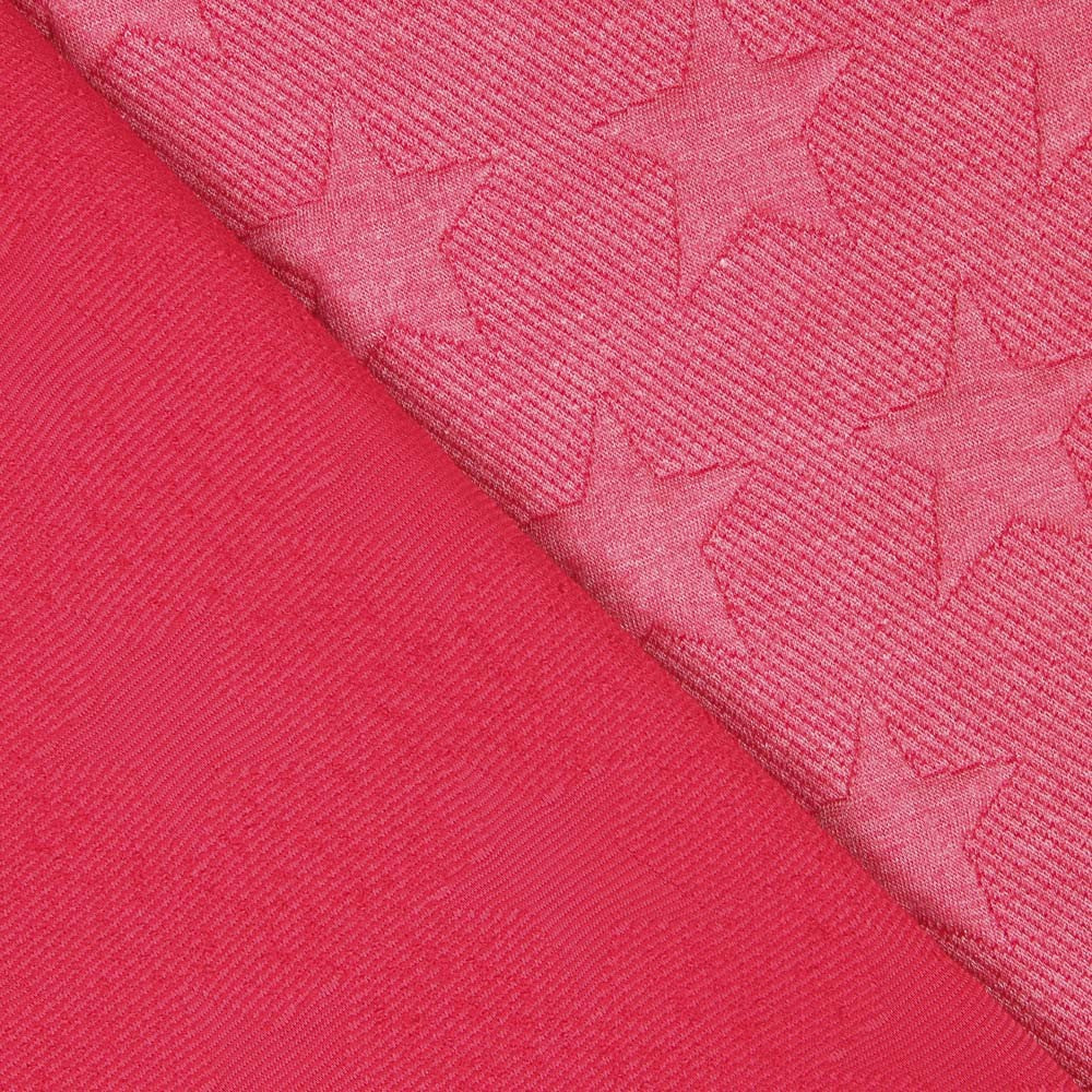 Punto Jacquard Stars Fucsia - Ribes y Casals
