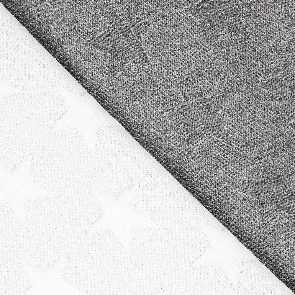 Punto Jacquard Stars Gris Medio - Ribes y Casals