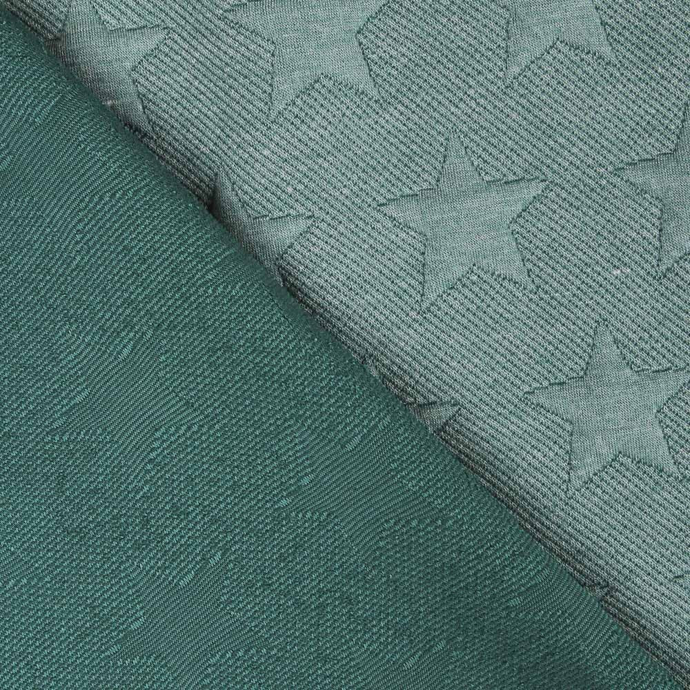 Punto Jacquard Stars Verde - Ribes y Casals