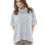 Punto Jacquard Tramado Azul - Ribes y Casals