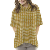 Punto Jersey Estrellas Ocre - Ribes y Casals