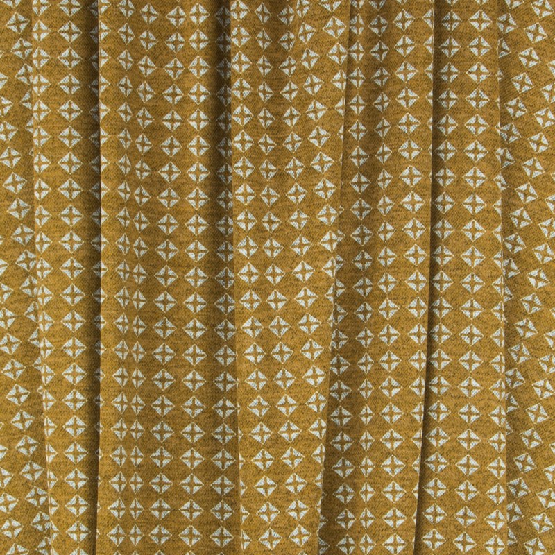 Punto Jersey Estrellas Ocre - Ribes y Casals