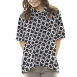 Punto Jersey Geométrico Negra - Ribes y Casals