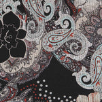 Punto Jersey Paisley Turquesa - Ribes y Casals