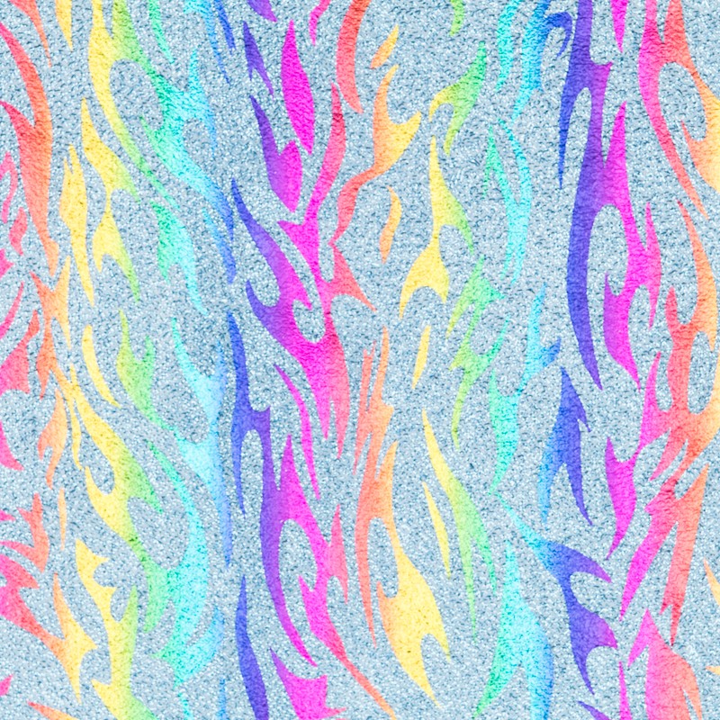 Punto Lamé Tribal Hielo - Ribes y Casals