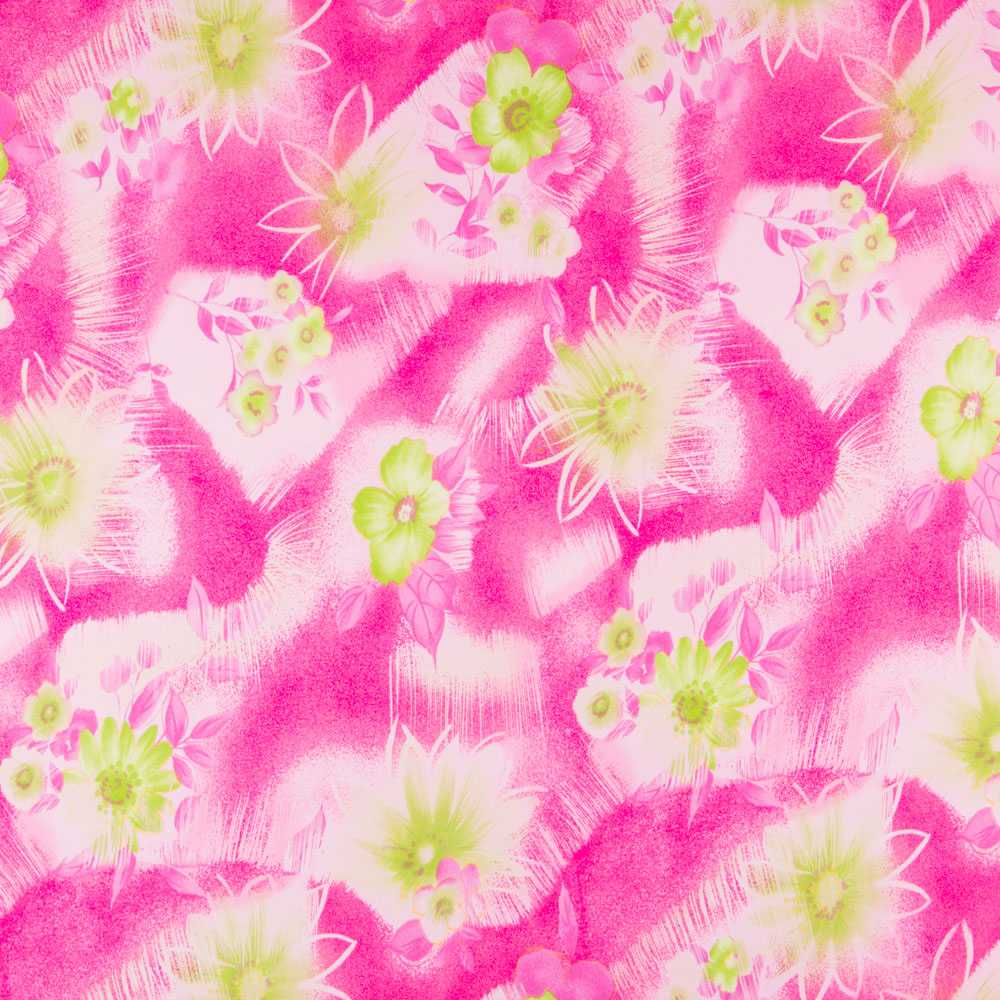 Punto Lycra Flor Pistacho - Ribes y Casals