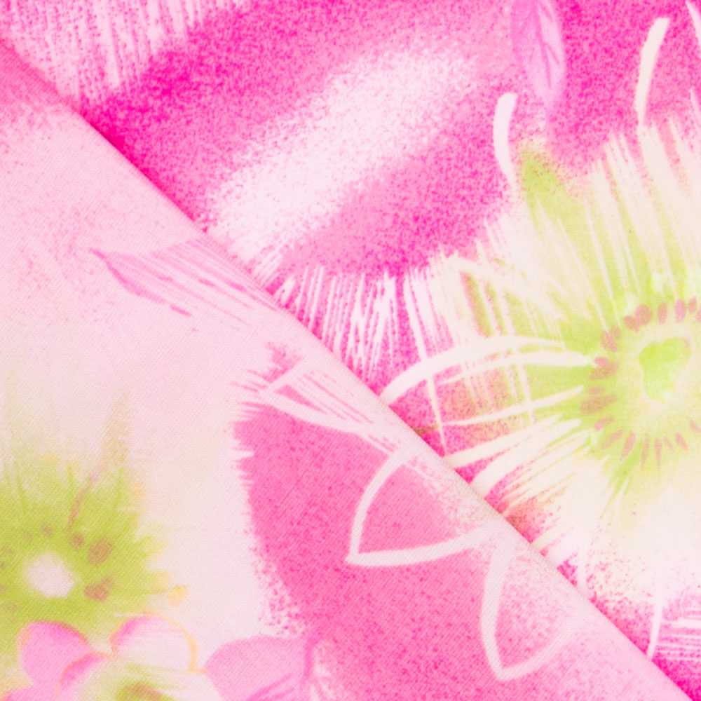 Punto Lycra Flor Pistacho - Ribes y Casals