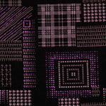 Punto Lycra Glitter Fucsia - Ribes y Casals