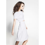 Punto Polo Viscosa Blanco Natural - Ribes y Casals