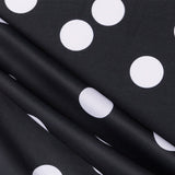 Punto Seda Flamenco Blanco 33mm Negro - Ribes y Casals