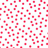 Punto Seda Flamenco Rojo 18mm Blanco - Ribes y Casals