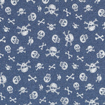 Punto Sudadera Calaveras Denim - Ribes y Casals