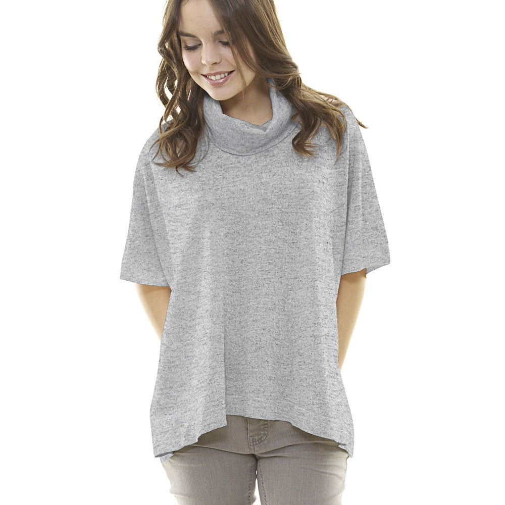 Punto Sudadera Felpa Gris Claro - Ribes y Casals