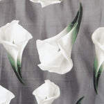 Punto Terciopleo Floral Gris - Ribes y Casals