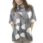 Punto Terciopleo Floral Gris - Ribes y Casals