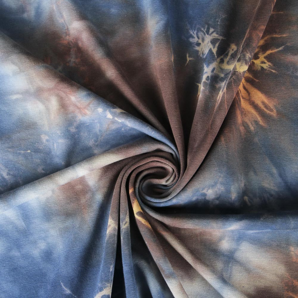 Punto Tie Dye Coloreado Azul - Ribes y Casals