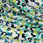 Punto Viscosa Leopardo Verde - Ribes y Casals