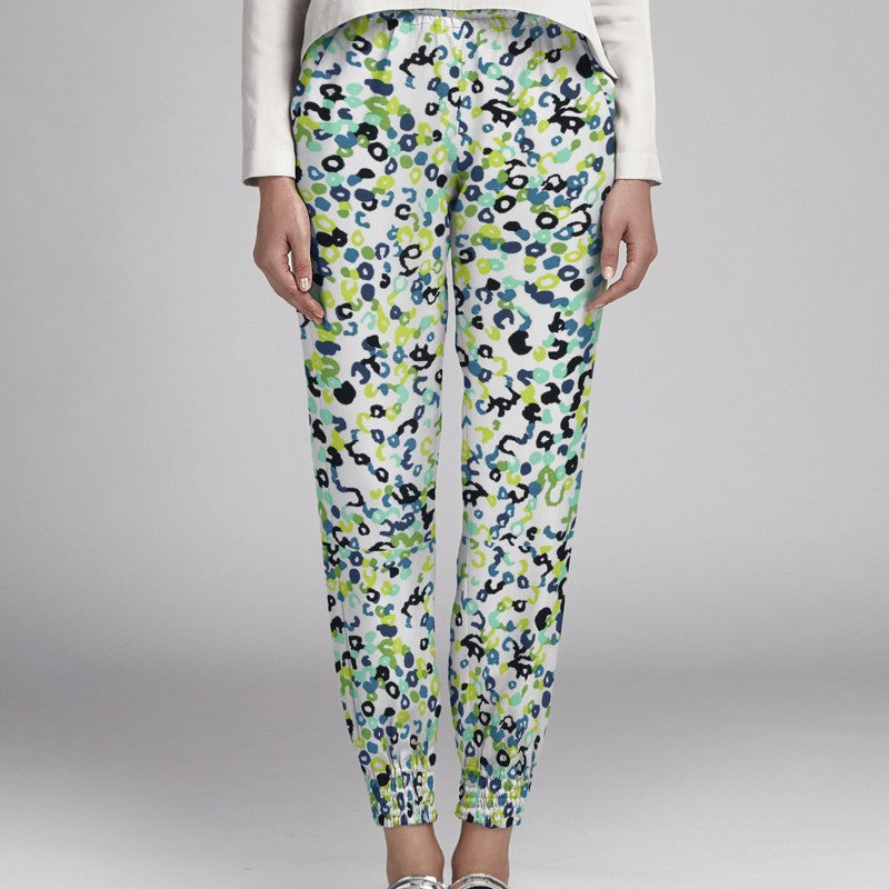 Punto Viscosa Leopardo Verde - Ribes y Casals