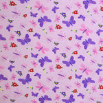 Punto Viscosa Mariposas Rosa - Ribes y Casals