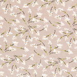 Punto Algodón Claveles Beige - Ribes y Casals