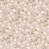 Punto Algodón Claveles Beige - Ribes y Casals