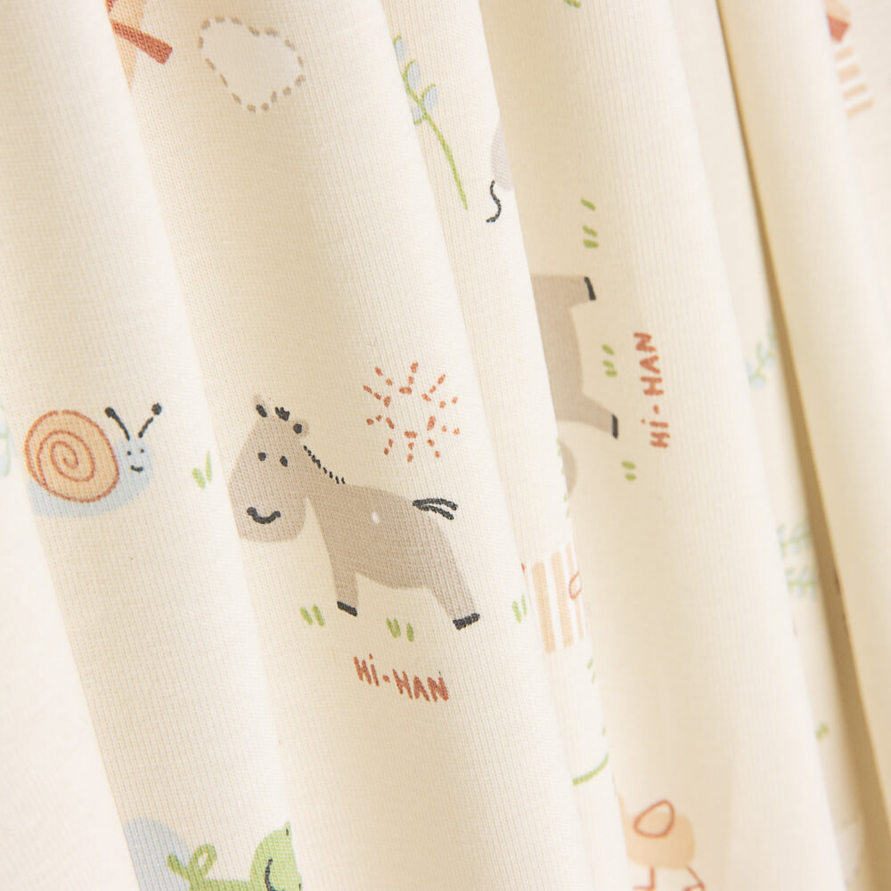 Punto Algodón Estampado Animalitos - Ribes y Casals