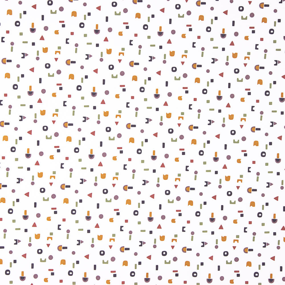 Punto Algodón Estampado Formas - Ribes y Casals