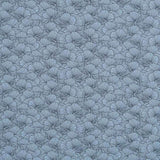 Punto Algodón Flores Azul Denim Oeko-Tex® - Ribes y Casals