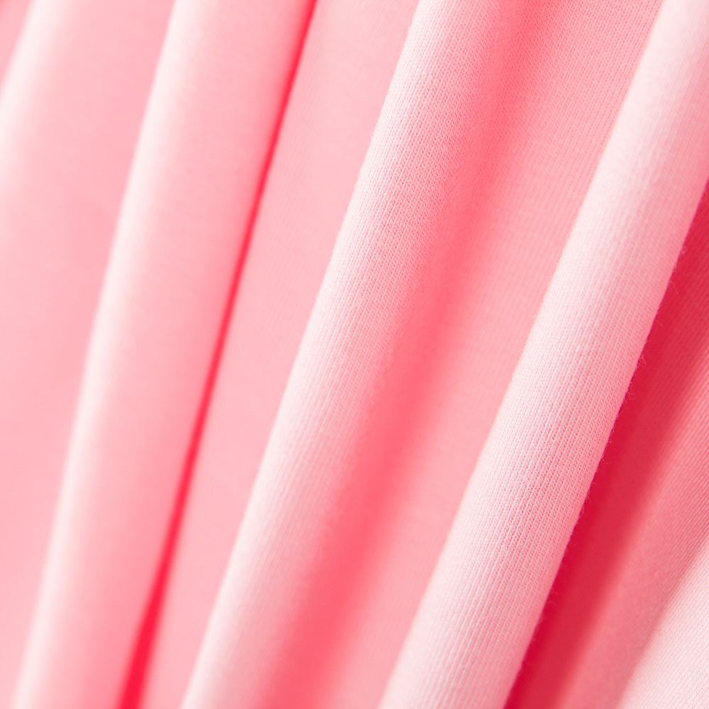 Punto Algodón Lycra Orgánico Rosa - Ribes y Casals