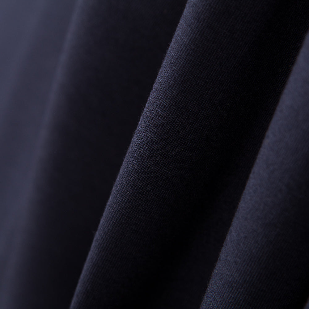 Punto Algodón Lycra Orgánico Azul Marino - Ribes y Casals