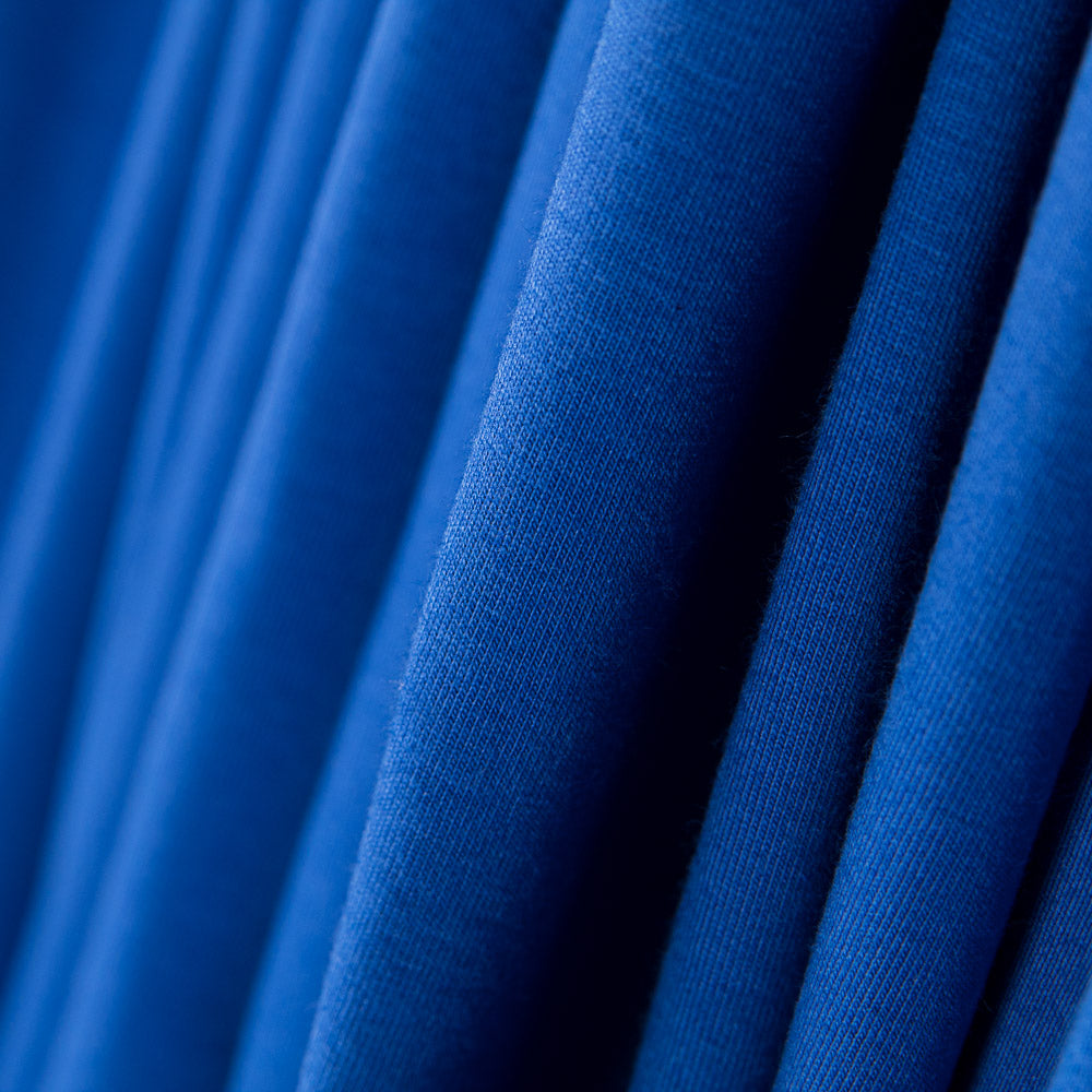 Punto Algodón Lycra Orgánico Azulón - Ribes y Casals