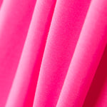 Punto Algodón Lycra Orgánico Fucsia - Ribes y Casals