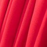 Punto Algodón Lycra Orgánico Rojo - Ribes y Casals