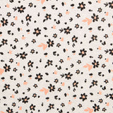 Punto Algodón Margaritas Gris Oeko-Tex® - Ribes y Casals