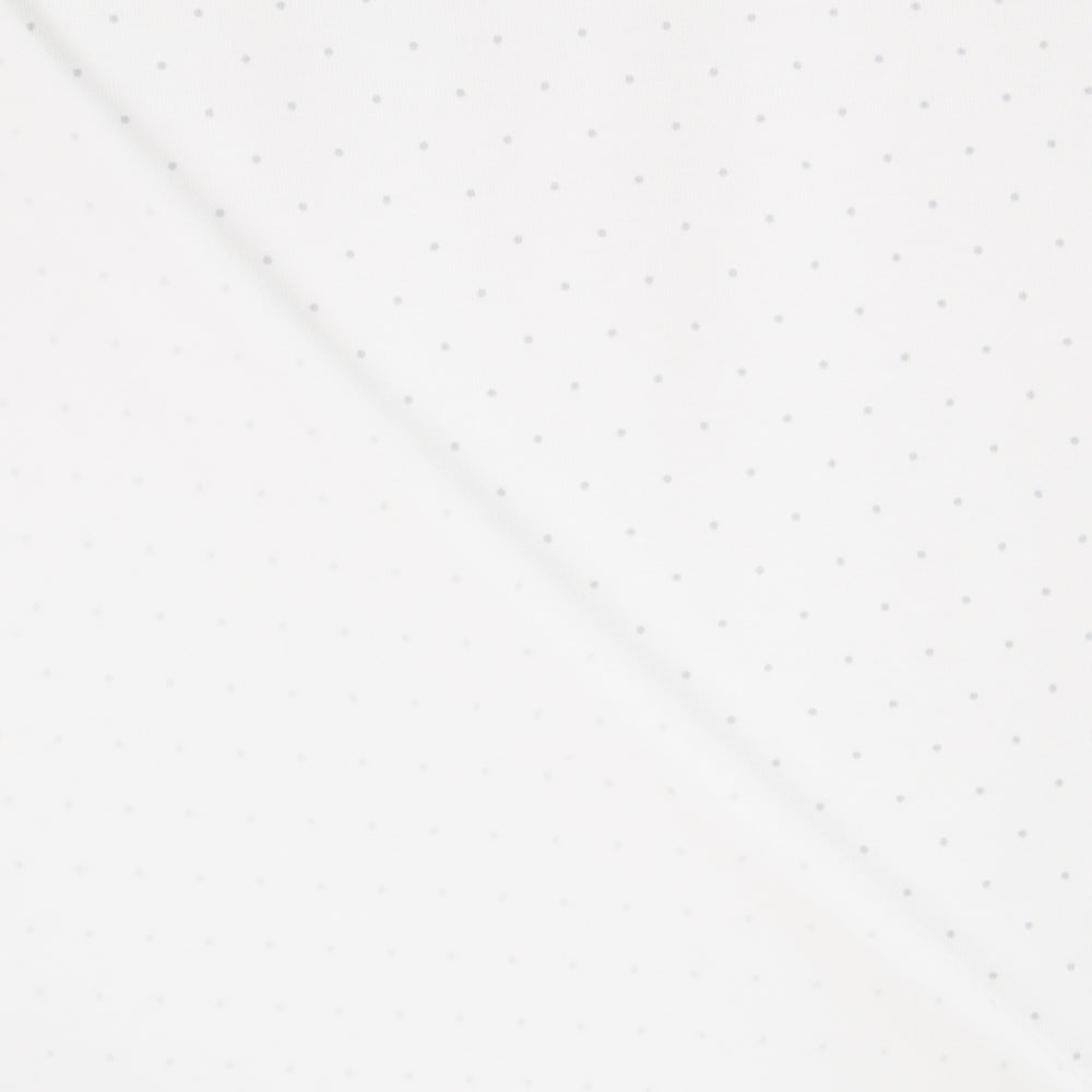 Punto Algodón Micro Lunar Blanco - Ribes y Casals