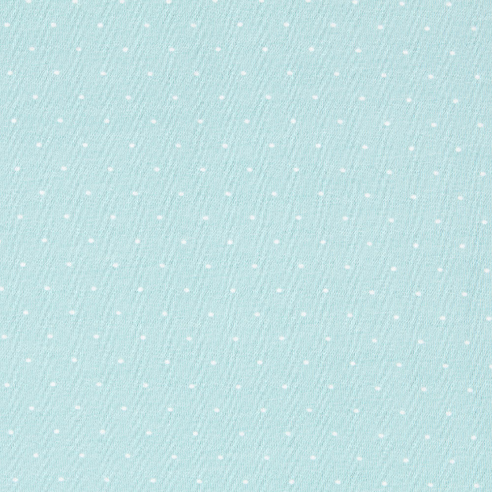 Punto Algodón Micro Lunar Verde Agua - Ribes y Casals