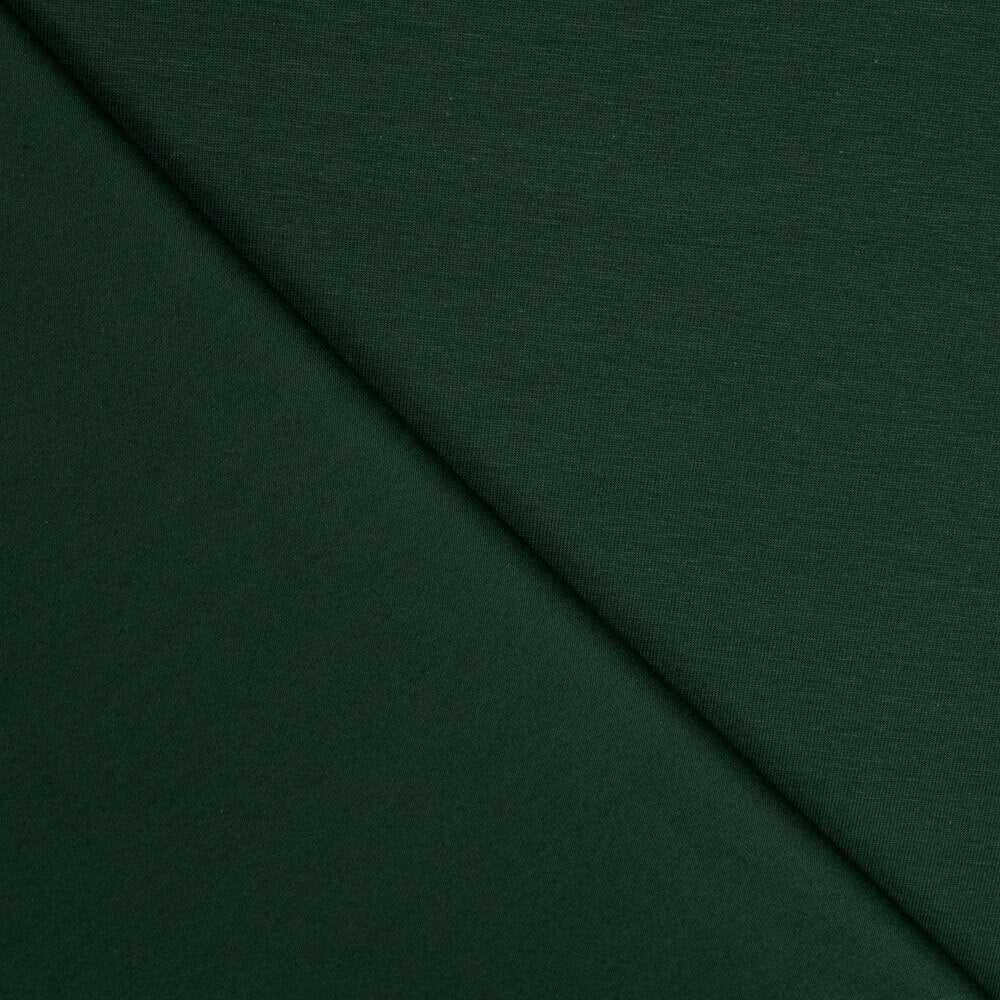 Punto Algodón Orgánico Verde Botella - Ribes y Casals