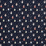 Punto Algodón Pingüinos Azul - Ribes y Casals