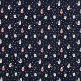 Punto Algodón Pingüinos Azul - Ribes y Casals