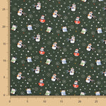 Punto Algodón Pingüinos Verde - Ribes y Casals