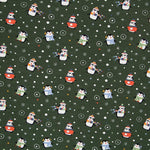 Punto Algodón Pingüinos Verde - Ribes y Casals