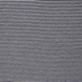 Punto Viscosa Rayas Mini Negro - Ribes y Casals