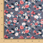 Punto Algodón Vintage Gris Medio - Ribes y Casals