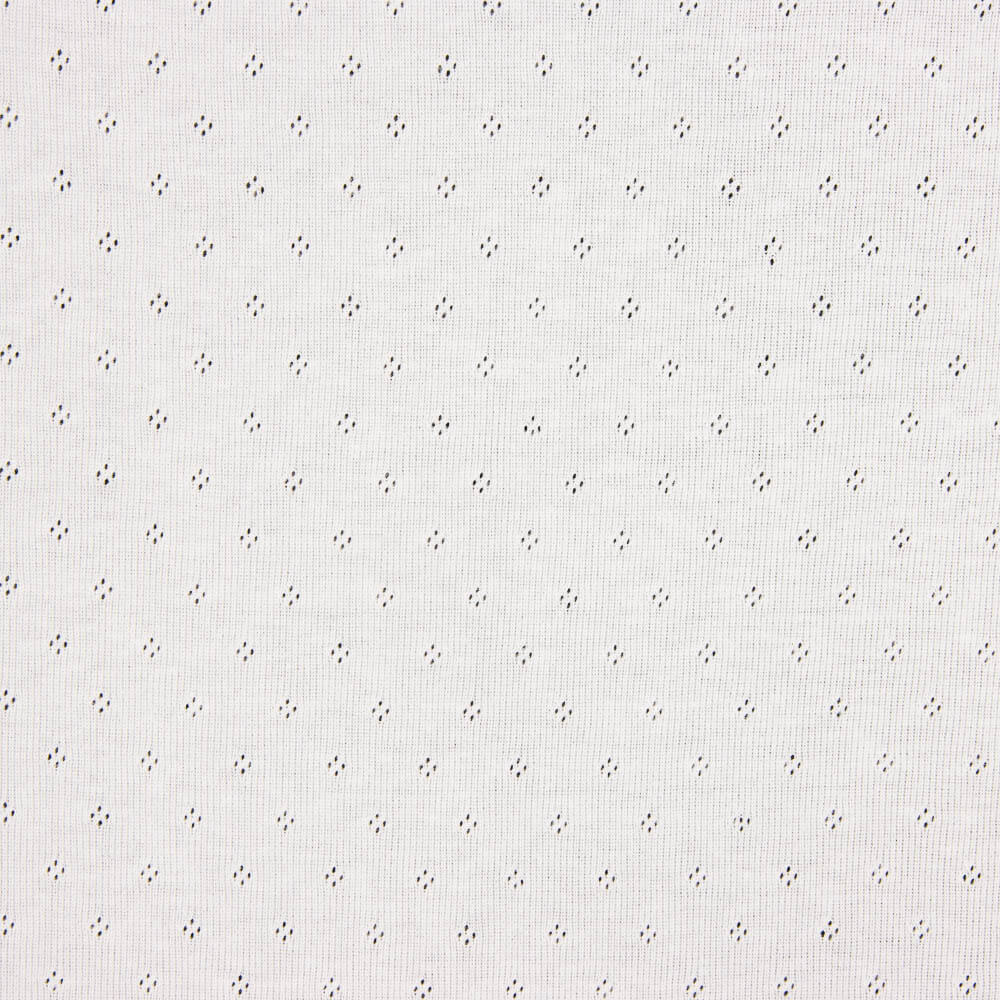 Punto Canalé Calado Blanco - Ribes y Casals