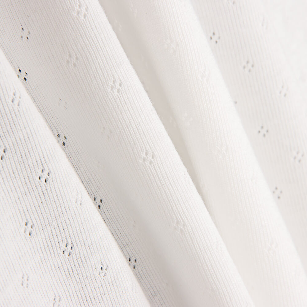 Punto Canalé Calado Blanco - Ribes y Casals