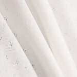 Punto Canalé Calado Blanco - Ribes y Casals