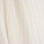 Punto Canalé Perchado Efecto Pana Blanco - Ribes y Casals