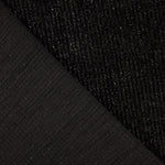 Punto Tricot Lurex Negro - Ribes y Casals