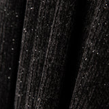 Punto Tricot Lurex Negro - Ribes y Casals